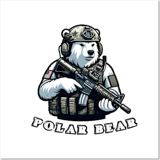 Tactical Polar Bear Posters and Art